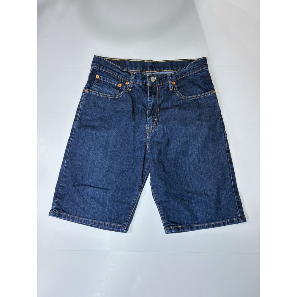 Sold. Levis 569 Loose Straight Denim Shorts Mens 31 Dark Wash - Picture 3 of 9